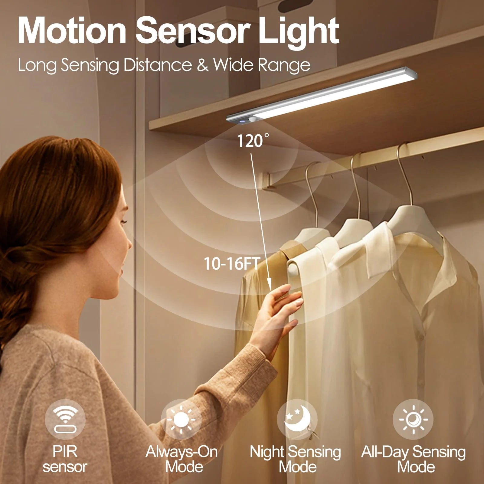 Motion Sensor Wireless  Lights