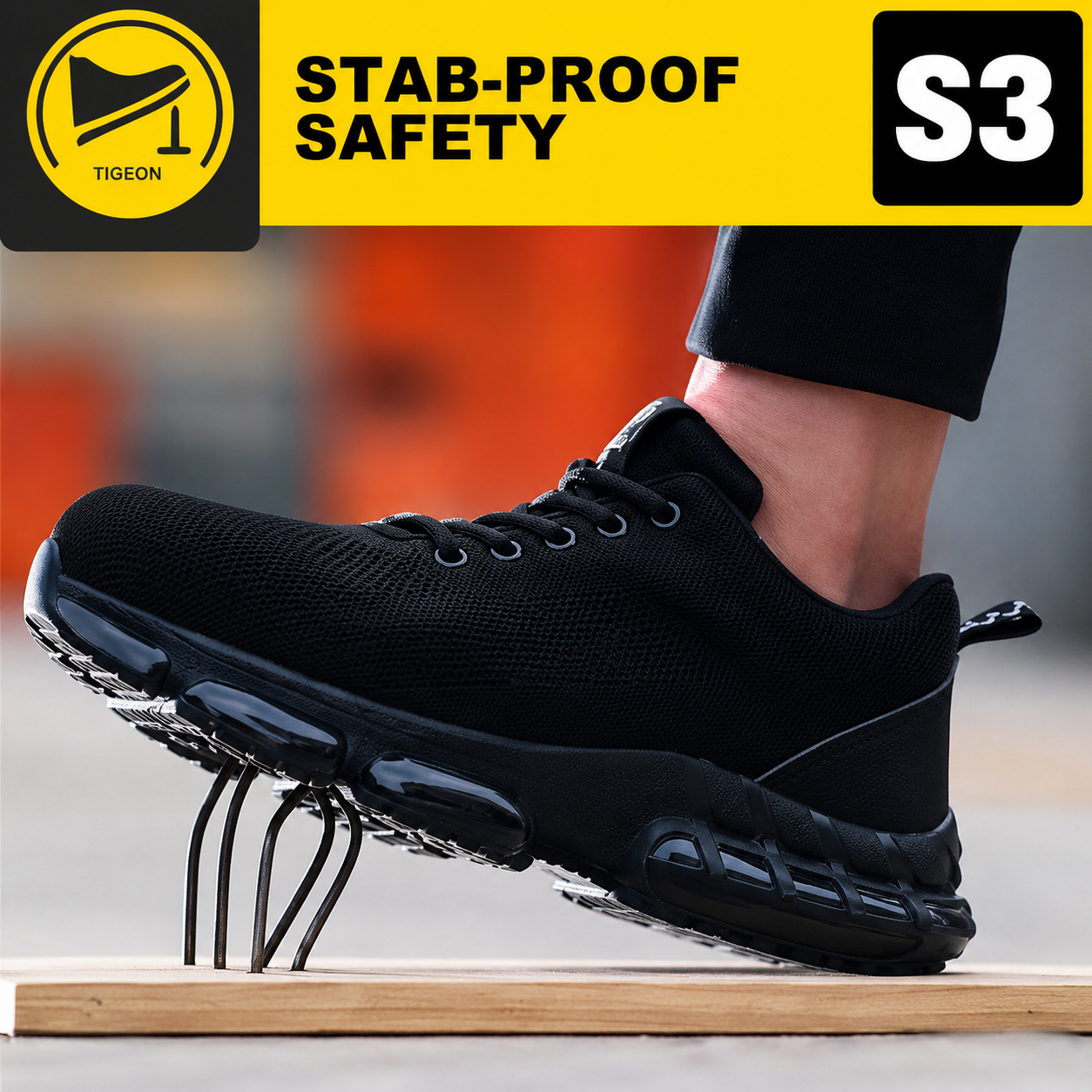 Sportieve S3 Veiligheidsschoenen voor Optimale Bescherming